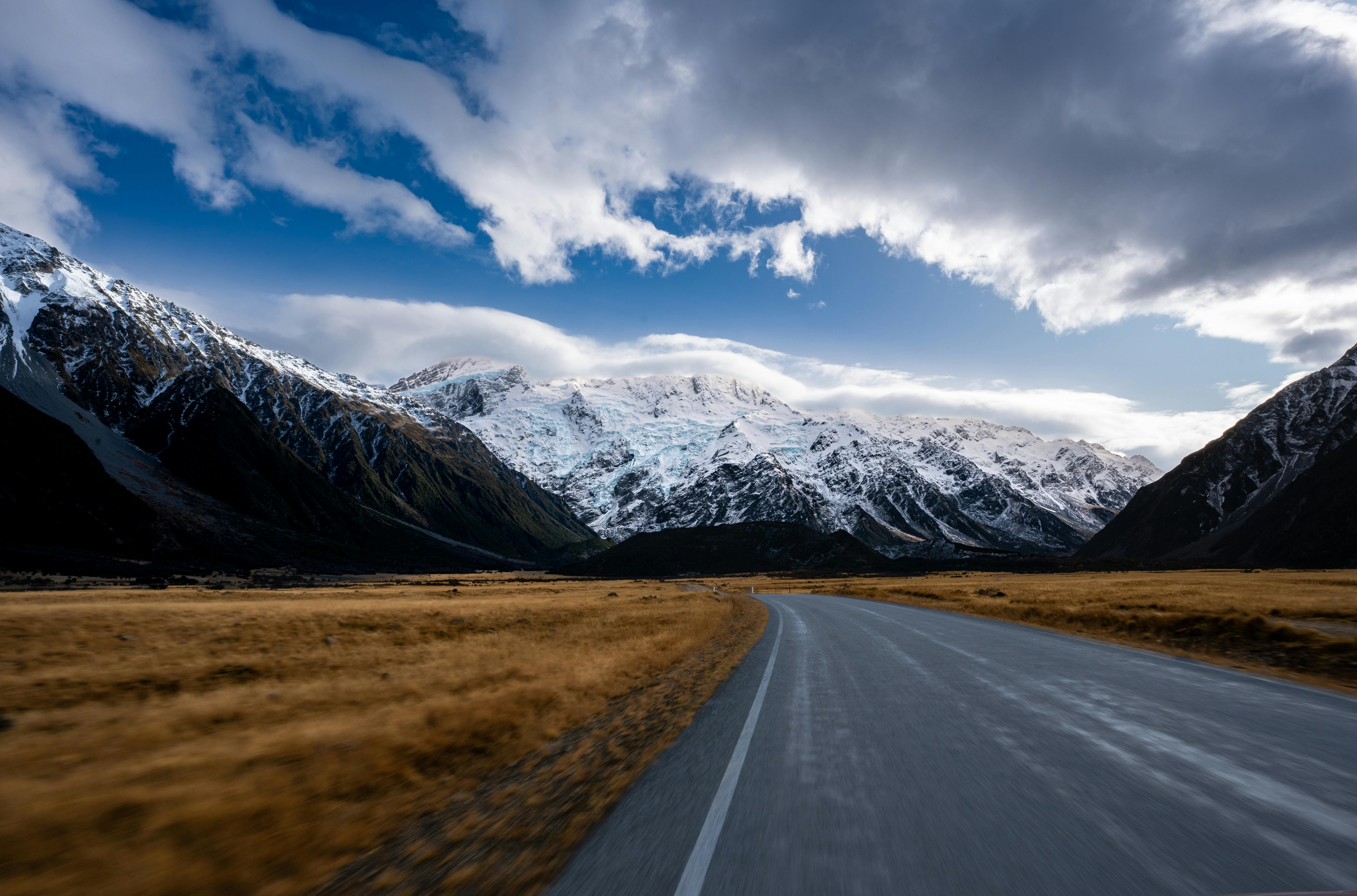 New Zealand country side view